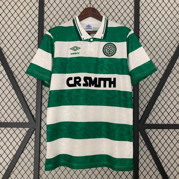 Tailandia Camiseta Celtic Replica Primera Ropa Retro 1989 1991